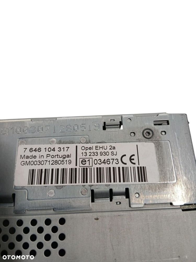 radio cd wyświetlacz opel meriva a 13233930 meriva a - 3