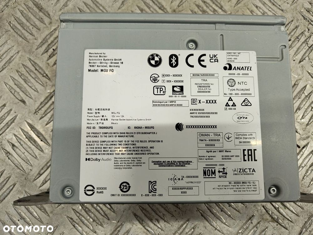 BMW X3 G01 X4 G02 RADIO NAVI NAWIGACJA 5A84B69 - 3