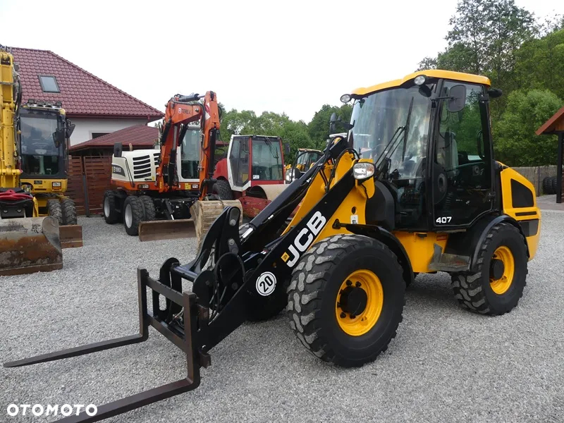 JCB 407 T4 z Niemiec / 2790mtg / BEZ DPF / - 3
