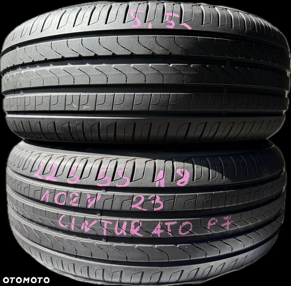 2 x 225/55R18 Pirelli Cinturato P7 - 1