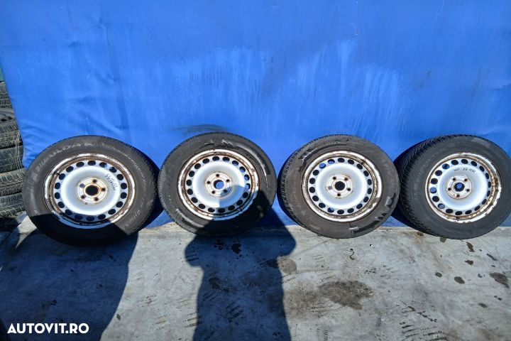 Jante tabla cu anvelope 16 - set 2160929 KBA43738 215/60 R16 61/2X16H - 1
