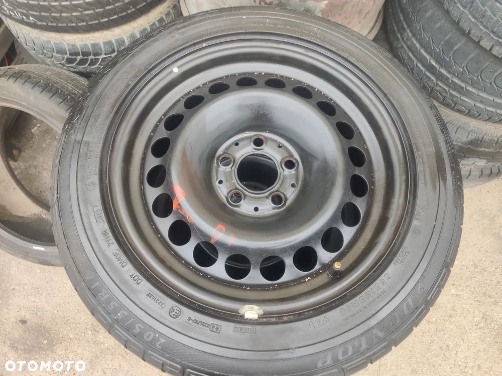 5x112 Felgi Stalowe Stal 16 Mercedes Koła Letnie Lato A KLASA W169 B W245 W246 W124 W201 190 C W202 W203 CLK W208 W209 W124 E W210 4,5mm Legnica ALU-RAD SEAT SKODA VW AUDI 205/55 - 3