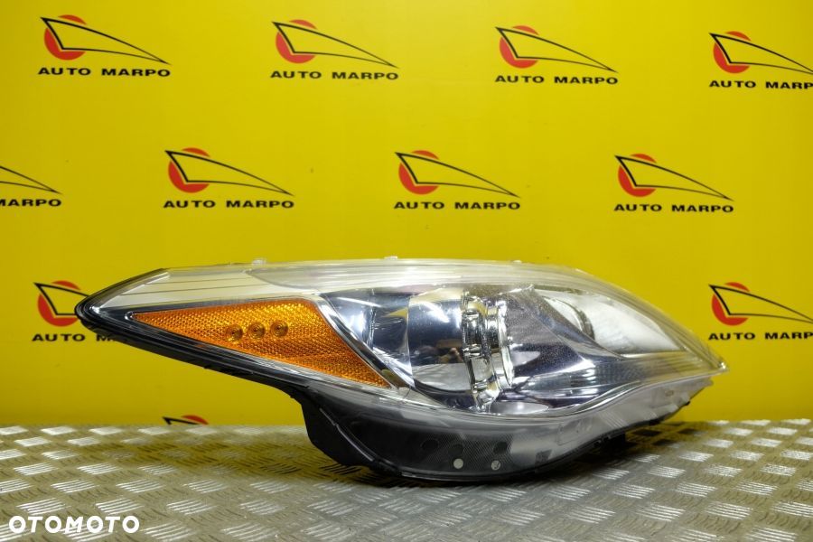 HYUNDAI GRANDEUR AZERA 2011- REFLEKTOR LAMPA ZWYKŁA SOCZEWKOWA PRAWA USA - 3