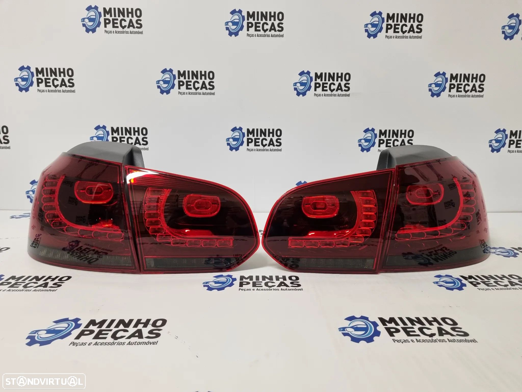 Farolins VW Golf 6 Look R20 em LED - 1