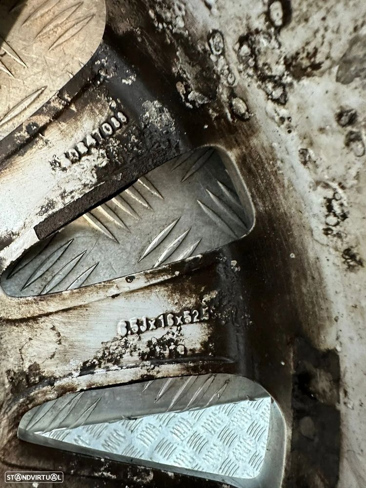 .Conjunto Jantes 16 Originais Volvo 5x108 ET52.5 6.5J 30647088 - 8