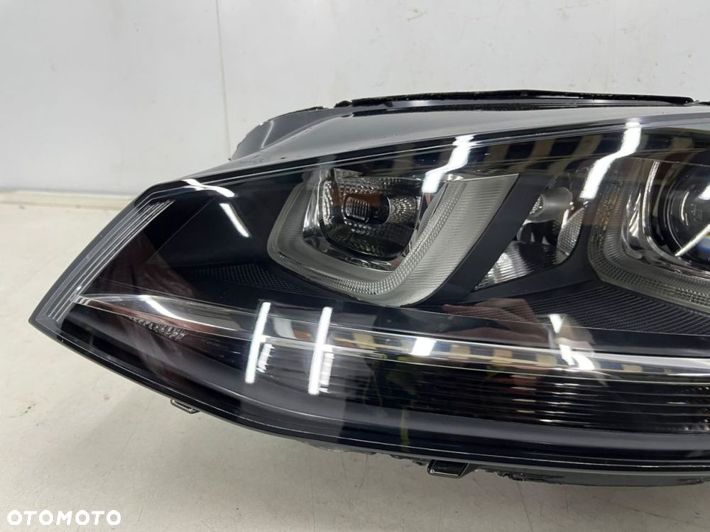 Lampa reflektor VW Golf 7 VII Lift 16-20r. LEWA przednia BI-KSENON skrętny lewy przód 5g1941751 - 6