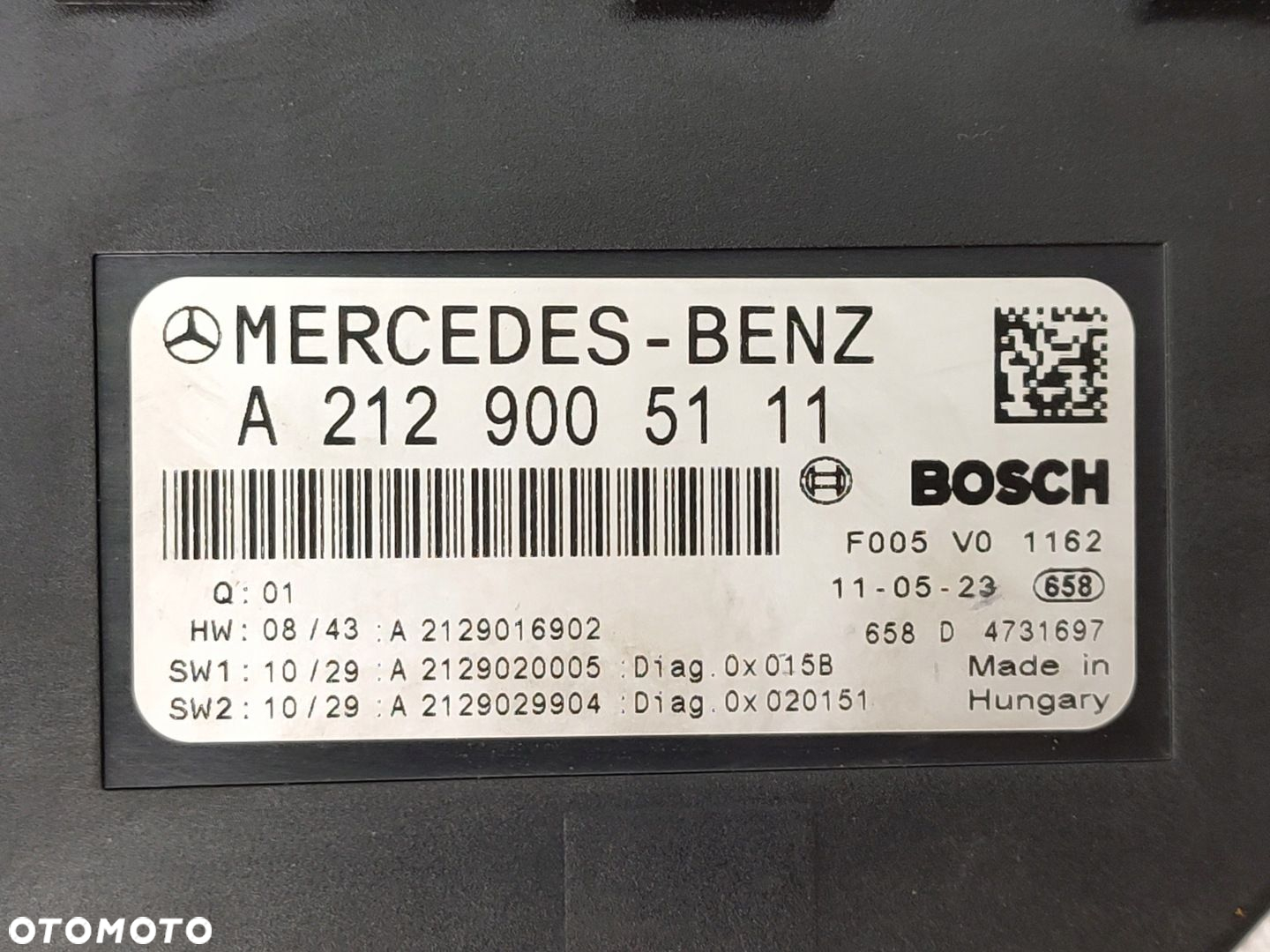 Moduł Sterownik Sam Skrzynka Bezpieczników Komputer Mercedes W212 2.2 CDI - 4