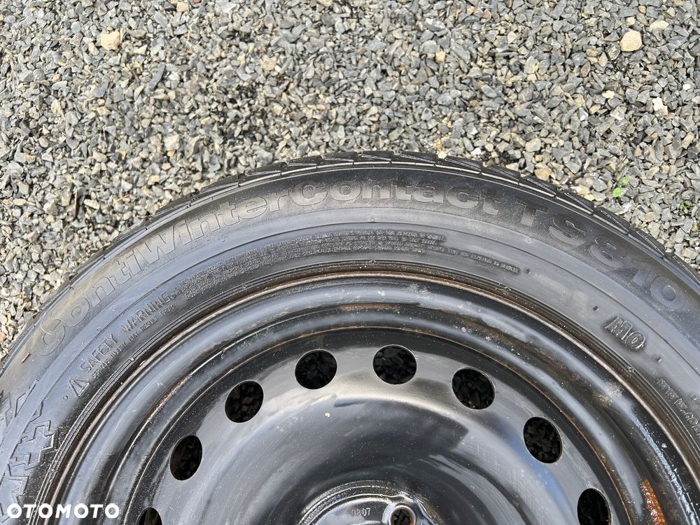 FIAT KOŁA 2SZT R16 4X98 ET31 OPONY ZIMOWE 205/55/R16 CONTINENTAL ContiWinterContact TS810 6.1mm - 3