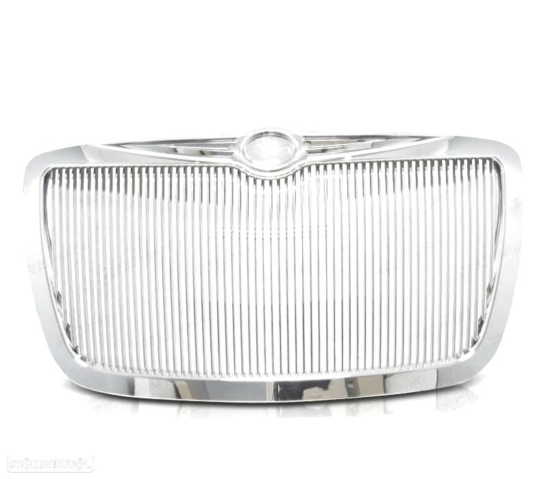 GRELHA CHRYSLER 300 C 04-11 LOOK ROLLS ROYCE CROMADA - 2