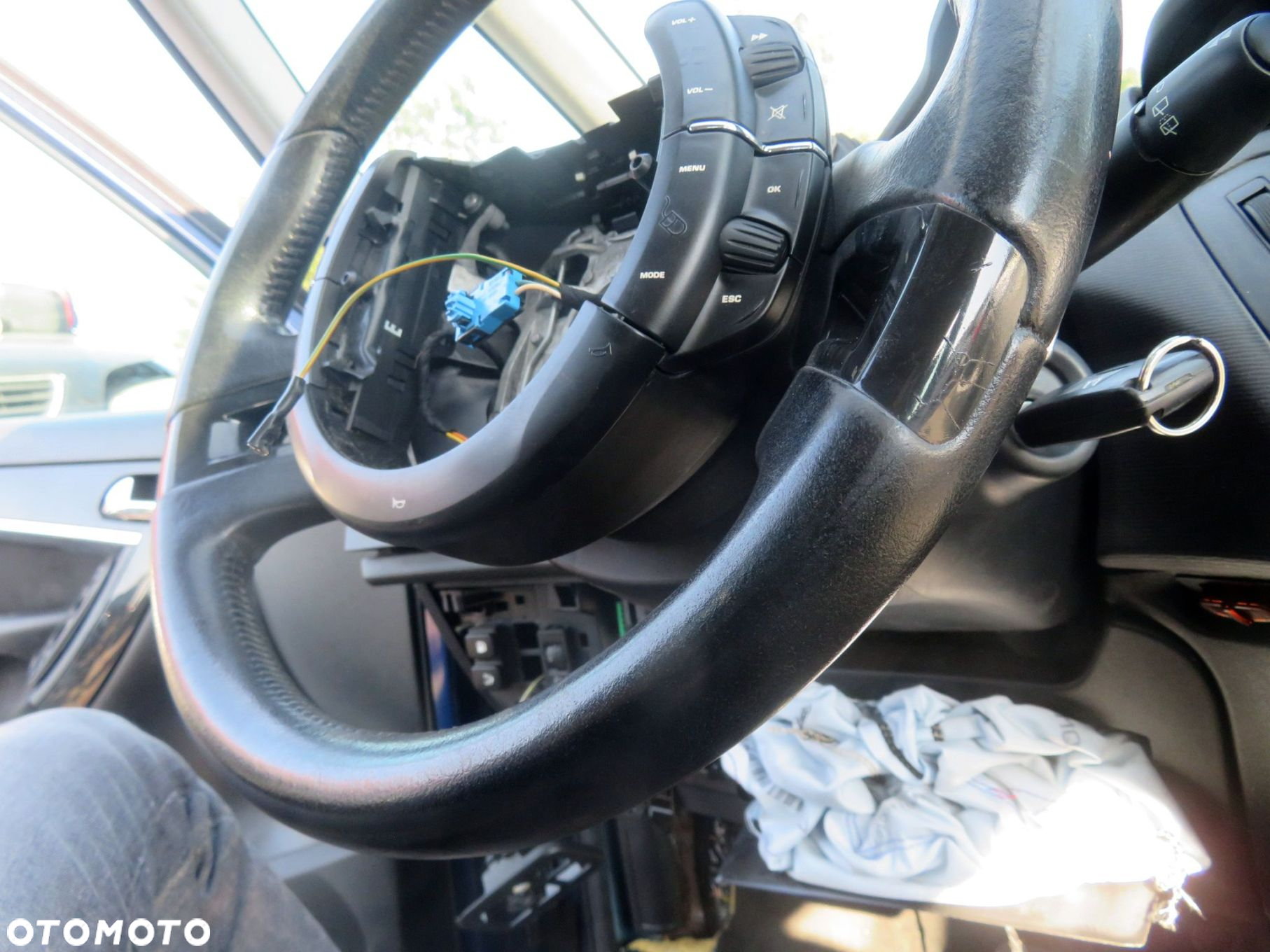 KIEROWNICA SKÓRZANA SKÓRA C4 PICASSO I  CITROEN 2006-2010 - 5