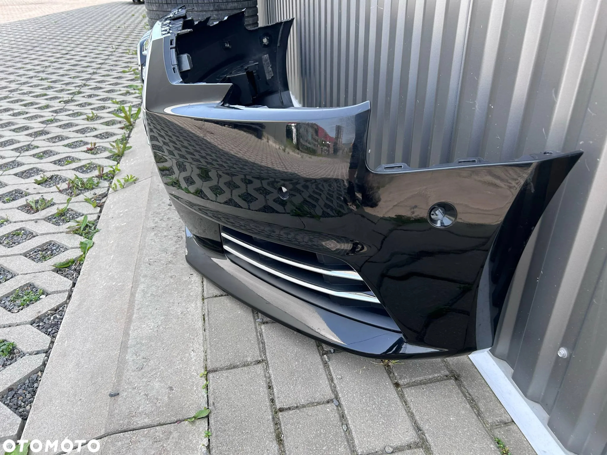 Audi A4 B9 8W Zderzak Przód Przedni kompletny LY9T 15-19r. 6xPDC Ładny - 5