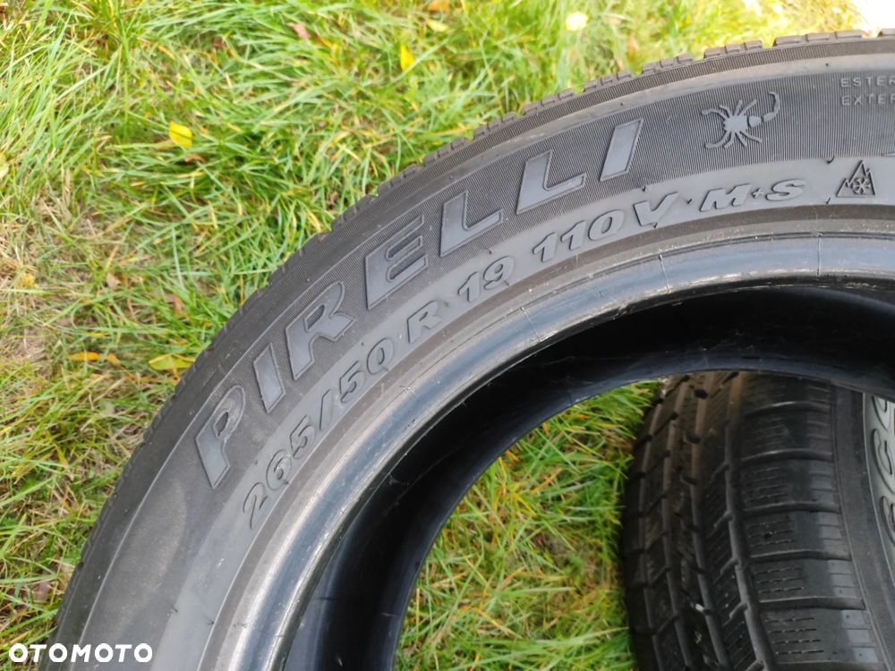Opony zimowe 265/50/19 Pirelli Scorpion para 2 sztuki bieżnik 5.5 mm - 5