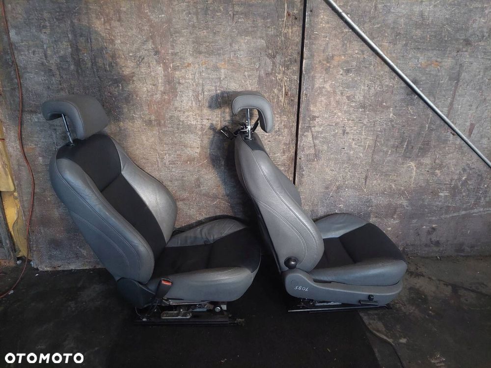 FOTEL FOTELE KOMPLET LEWY PRAWY KANAPA TYŁ + BOCZKI SAAB 9-5 I SEDAN - 8