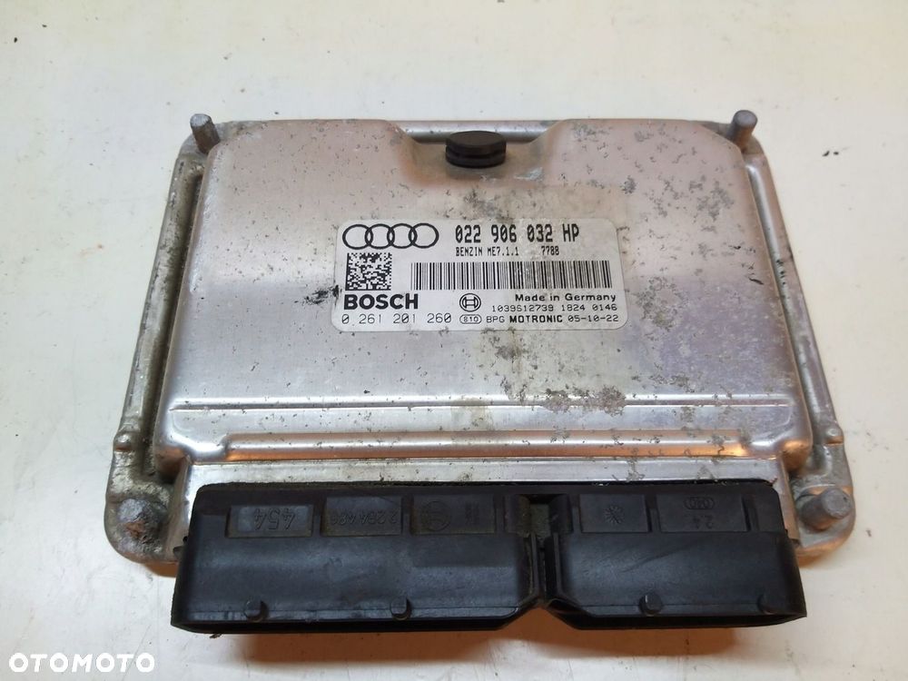 Audi A3 8P 3.2 V6 022906032HP 0261201260 KOMPUTER STEROWNIK MODUŁ - 2