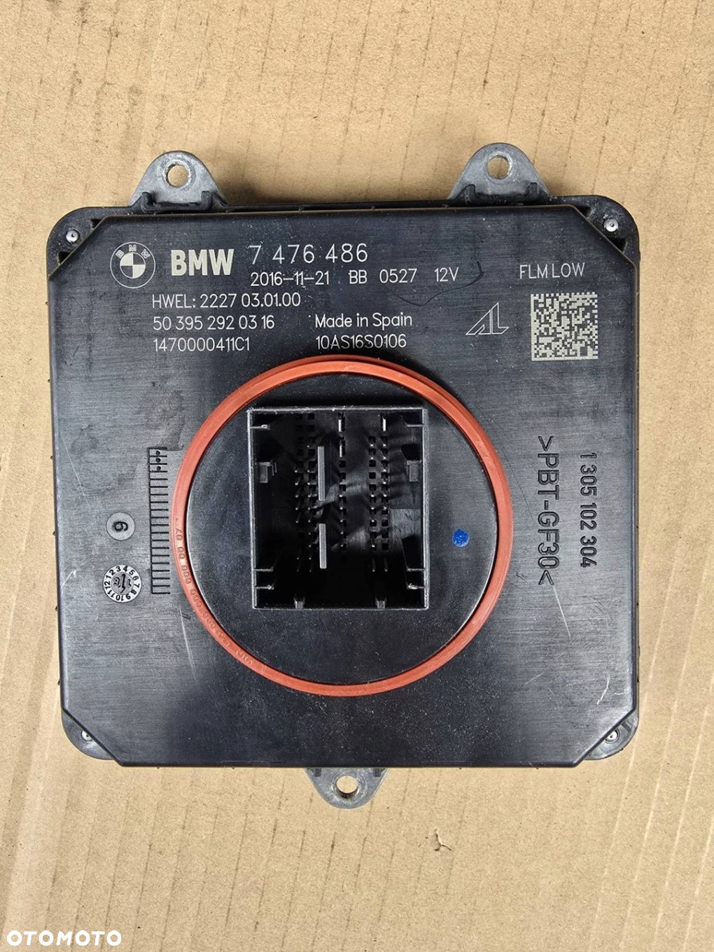 BMW G01 G12 G30 F90 F98 MODUŁ GŁÓWNY DO LAMPY LED LED ADAPTIVE 7476486 - 2