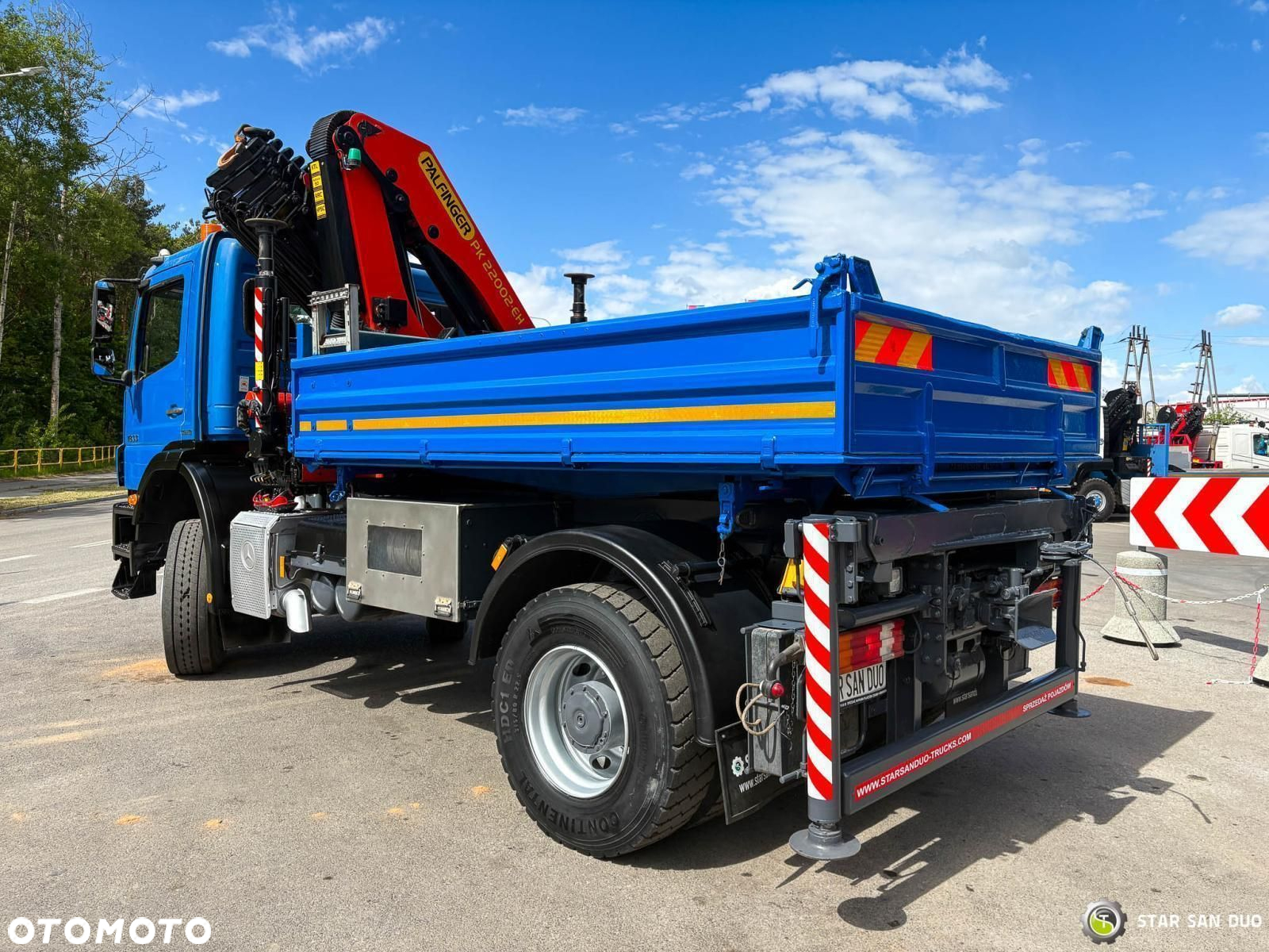 Mercedes-Benz AXOR 1833 4x4 Palfinger PK 22002 EH Żuraw Wciągarka Wywrotka - 9