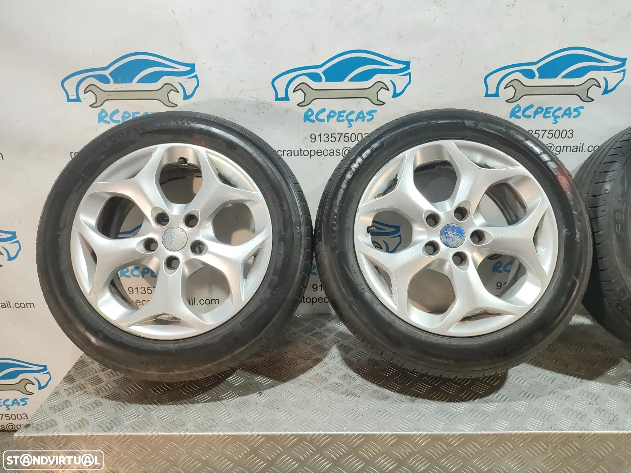 Jantes 16" Ronal | Ford - C-Max - ORIGINAIS - 7J | ET50 | 5x108 - 16 Polegadas | 7M5J-1007-AA | 7M5J1007AA | 205 55 16 - 5