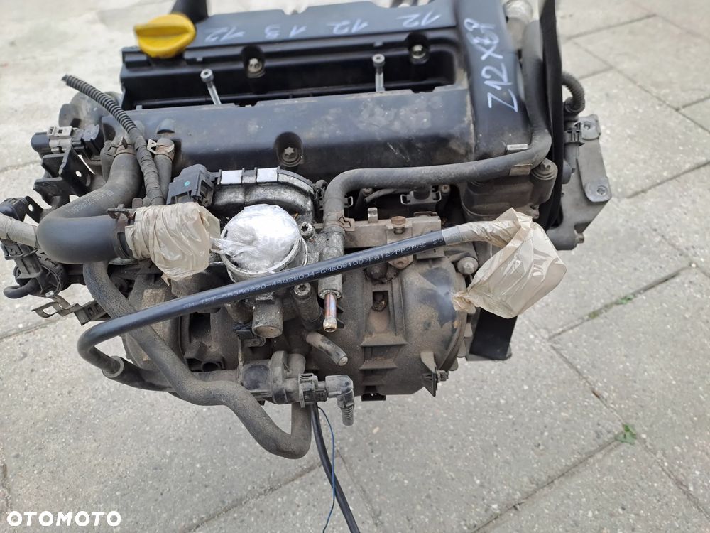 Opel Agila Corsa Astra 1.2 16V silnik kompletny kod Z12XEP 123tys.km kompresja 12-12-13-12 Bar - 5