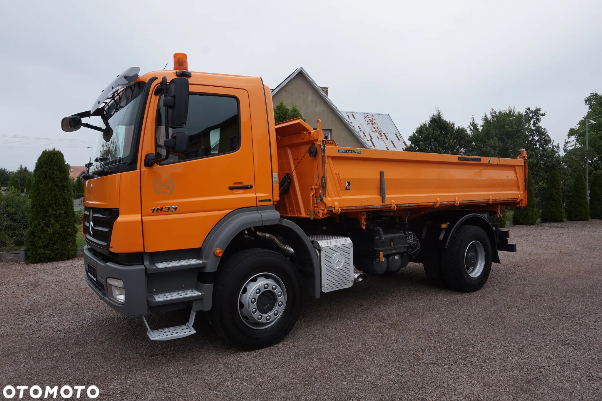 Mercedes-Benz AXOR 1833K MEILLER KIPPER. ORYGINAŁ. RESOR. IDEALNY. - 5