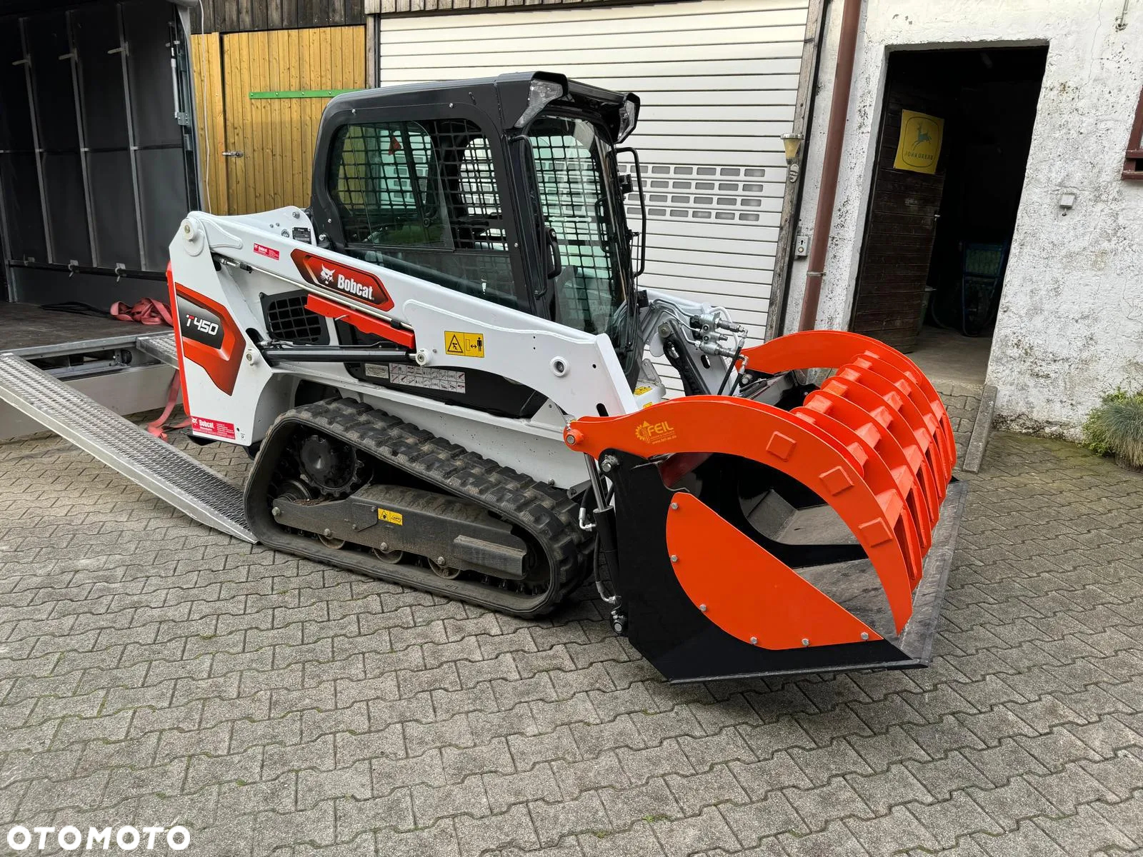 Raty! Łyżko krokodyl, ząb palony,180 cm - JCB, Manitou, Merlo, Dieci, Schaffer, Claas, Kramer - 6