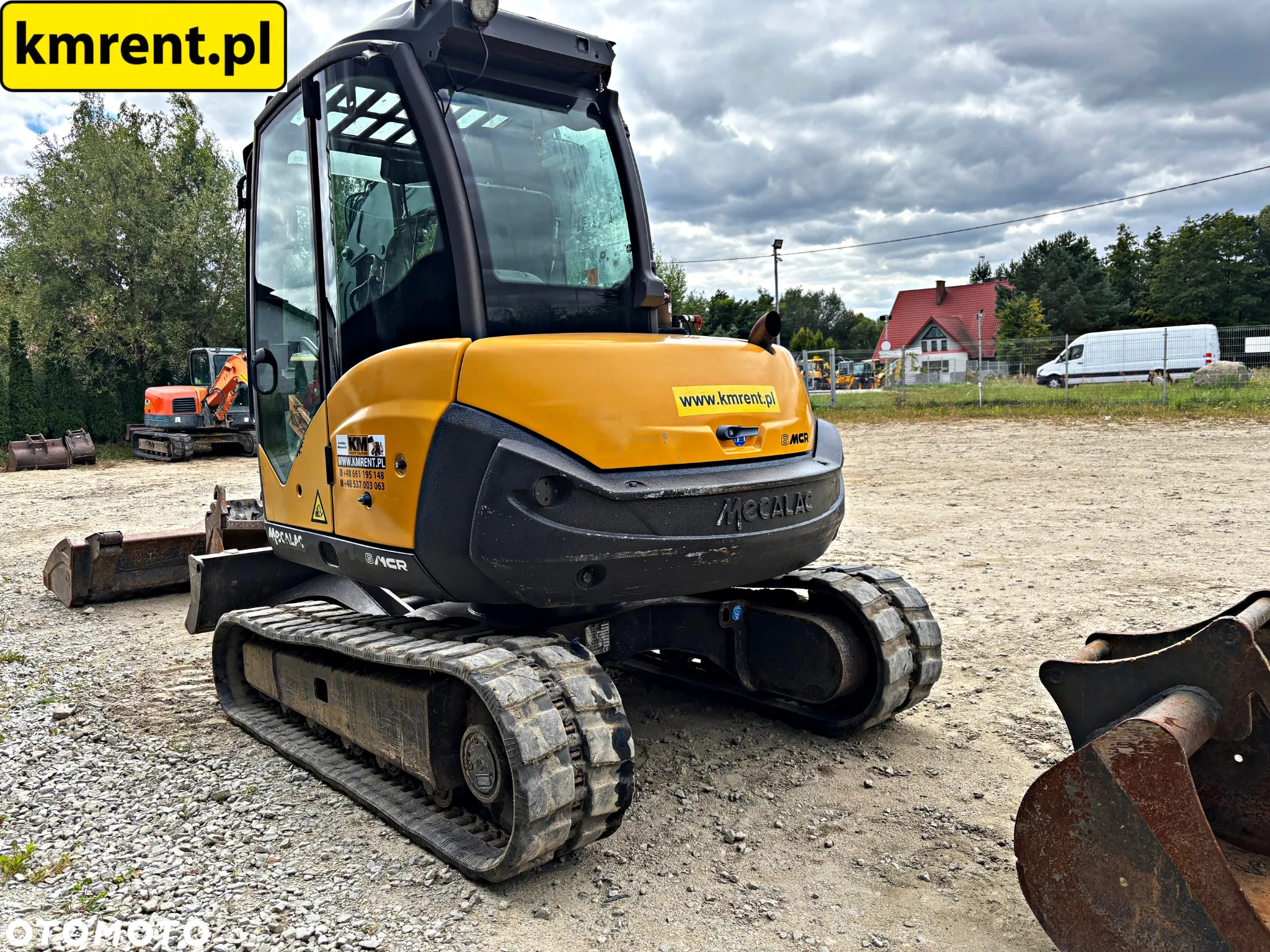 Mecalac 6 MCR MINI KOPARKA 2018r. | JCB 8035 VOLVO ECR 48 25 CAT 308 KUB - 17