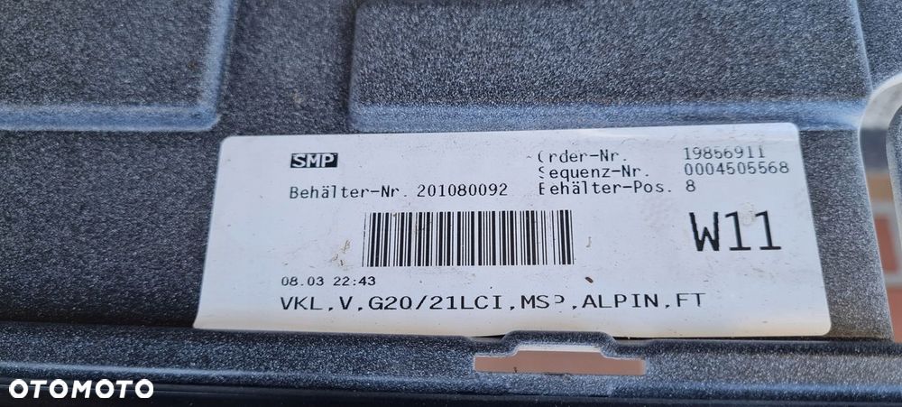 ZDERZAK BMW G20 G21 LCI M PAKIET LIFT PRZÓD PRZEDNI - 10