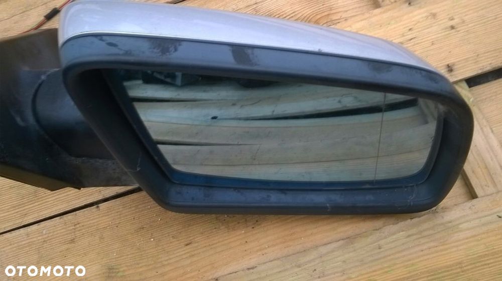 BMW E60 E61 LUSTERKO PRAWE TITANSILBER 4 PINY - 5