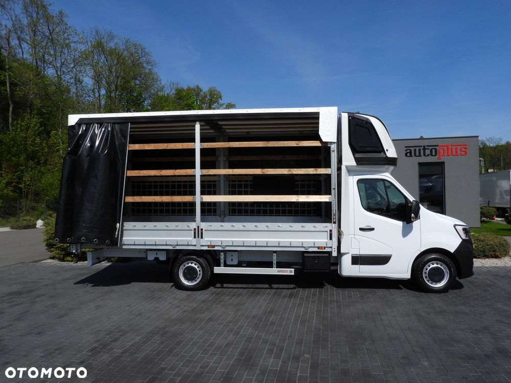 Renault MASTER  PLANDEKA 10 PALET WEBASTO TEMPOMAT LEDY PNEUMATYKA KLIMATYZACJA  165KM - 9