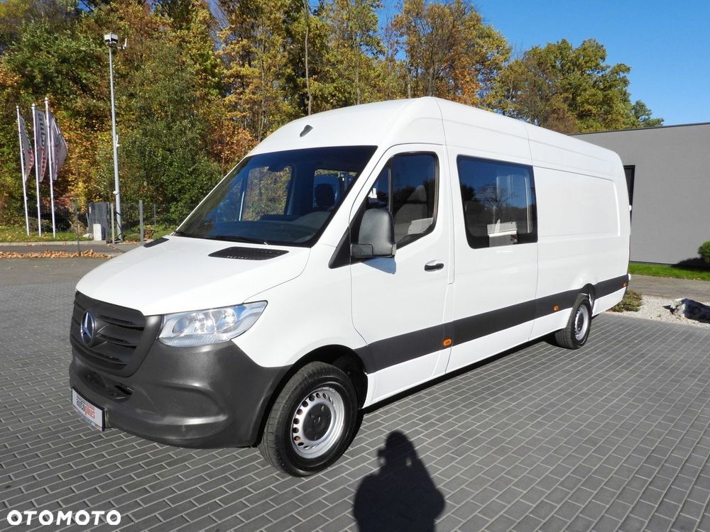 Mercedes-Benz SPRINTER 316 FURGON BRYGADÓWKA 7 MIEJSC TEMPOMAT AUTOMAT  KLIMATYZACJA  160KM - 8