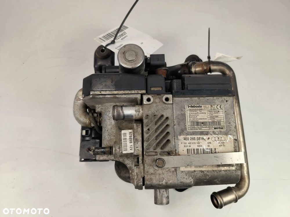 Ogrzewanie postojowe Webasto  4E0265081H  4E0910105  AUDI A8 - 1