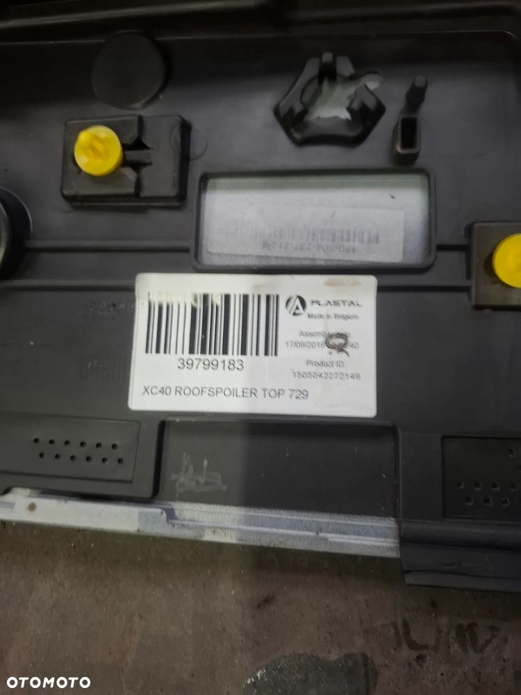 VOLVO XC40 Spojler klapy bagażnika spoiler lotka 39799183 - 6