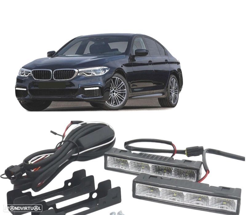 KIT LUZ DIURNA UNIVERSAL LEDS ALTA INTENSIDADE - 1