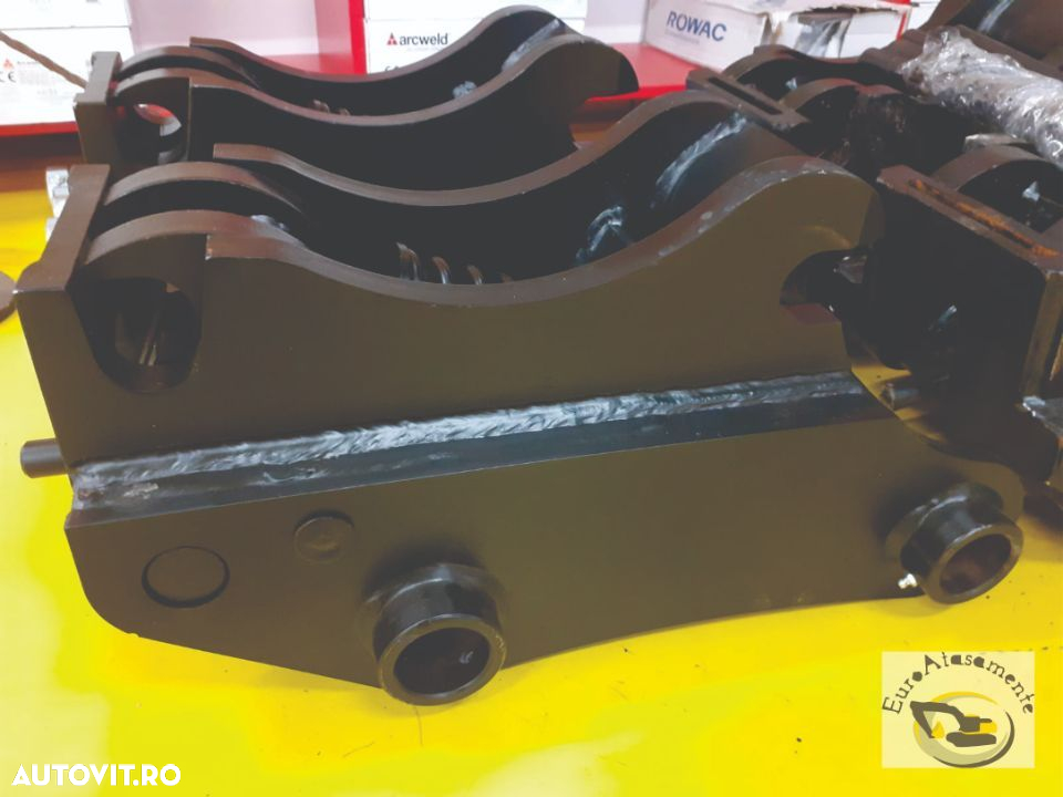 Cupla rapida mecanica buldoexcavator JCB 3CX / 4 CX CAT VOLVO KOMATSU CASE NEW HOLLAND - 4