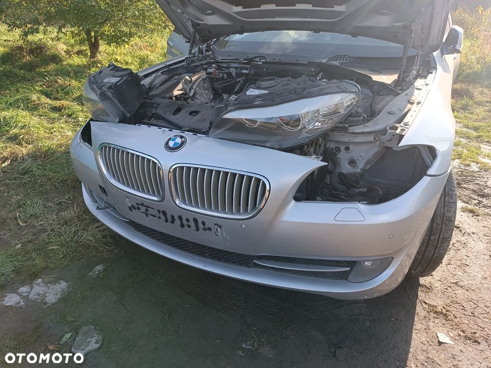 BMW F10 2012R TITANSILBER METALLIC KOMPLETNY PRZÓD MASKA ZDERZAK BŁOTNIK LEWY PRAWY LAMPY PAS CZOŁOWY - 1