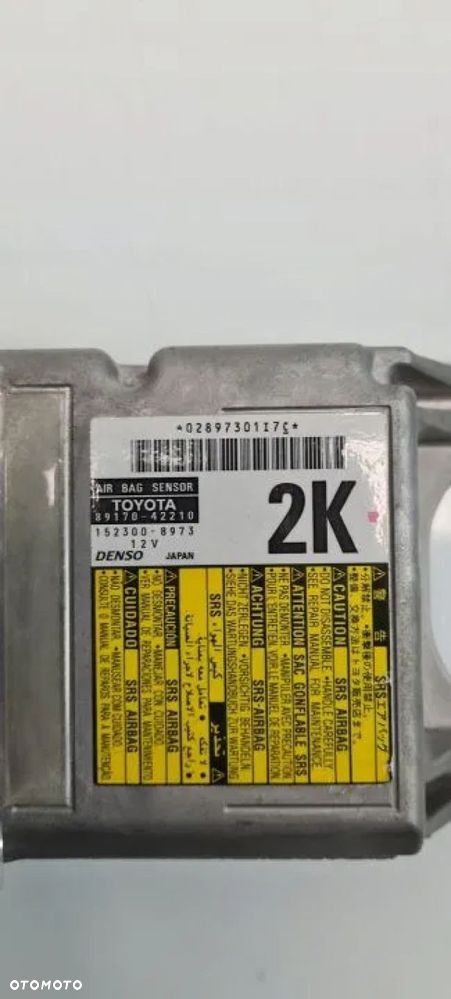 SENSOR PODUSZEK AIRBAG TOYOTA RAV4 III 2.2 D4D - 7