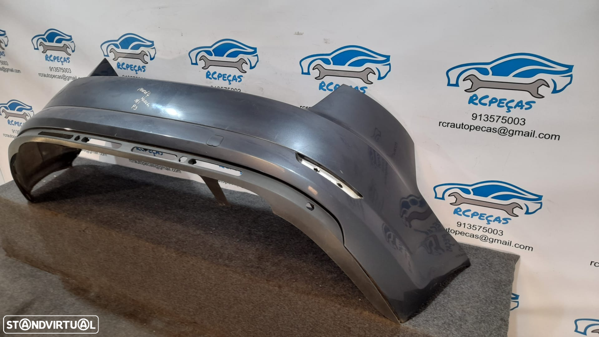 PARACHOQUES TRASEIRO TRÁS FORD MONDEO IV 4 MK4 PARA-CHOQUES PARA CHOQUES ORIGINAL - 2