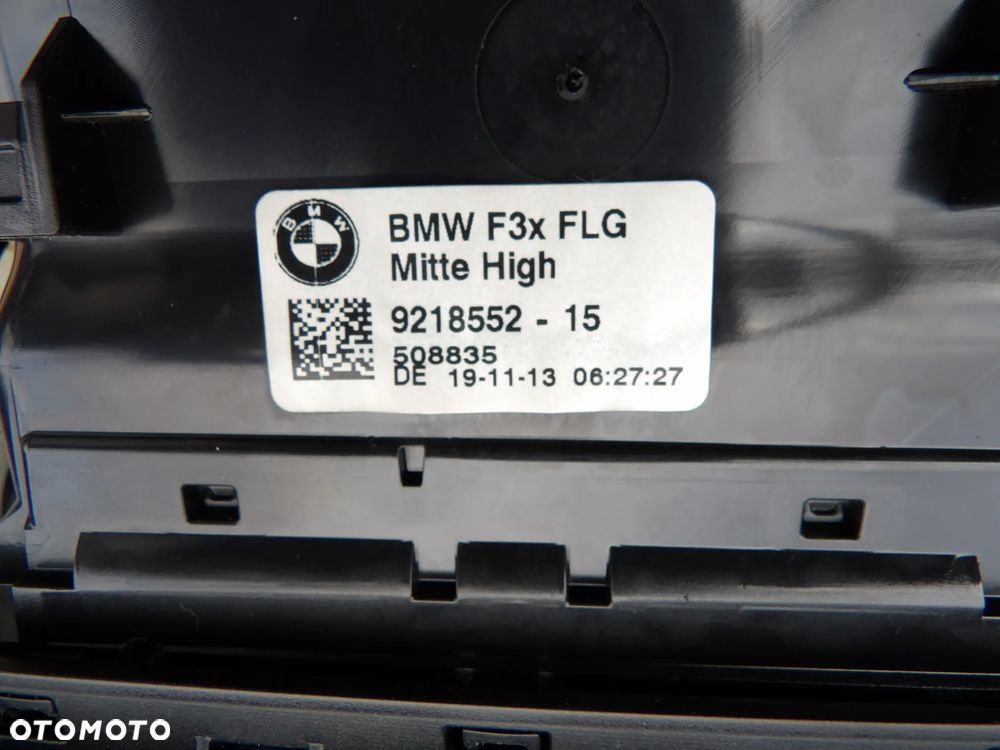BMW - F31 - KOMPLET LISTW OZDOBNYCH - KRATKI NAWIEWU - EUROPA - 9218549  9218552 - 7