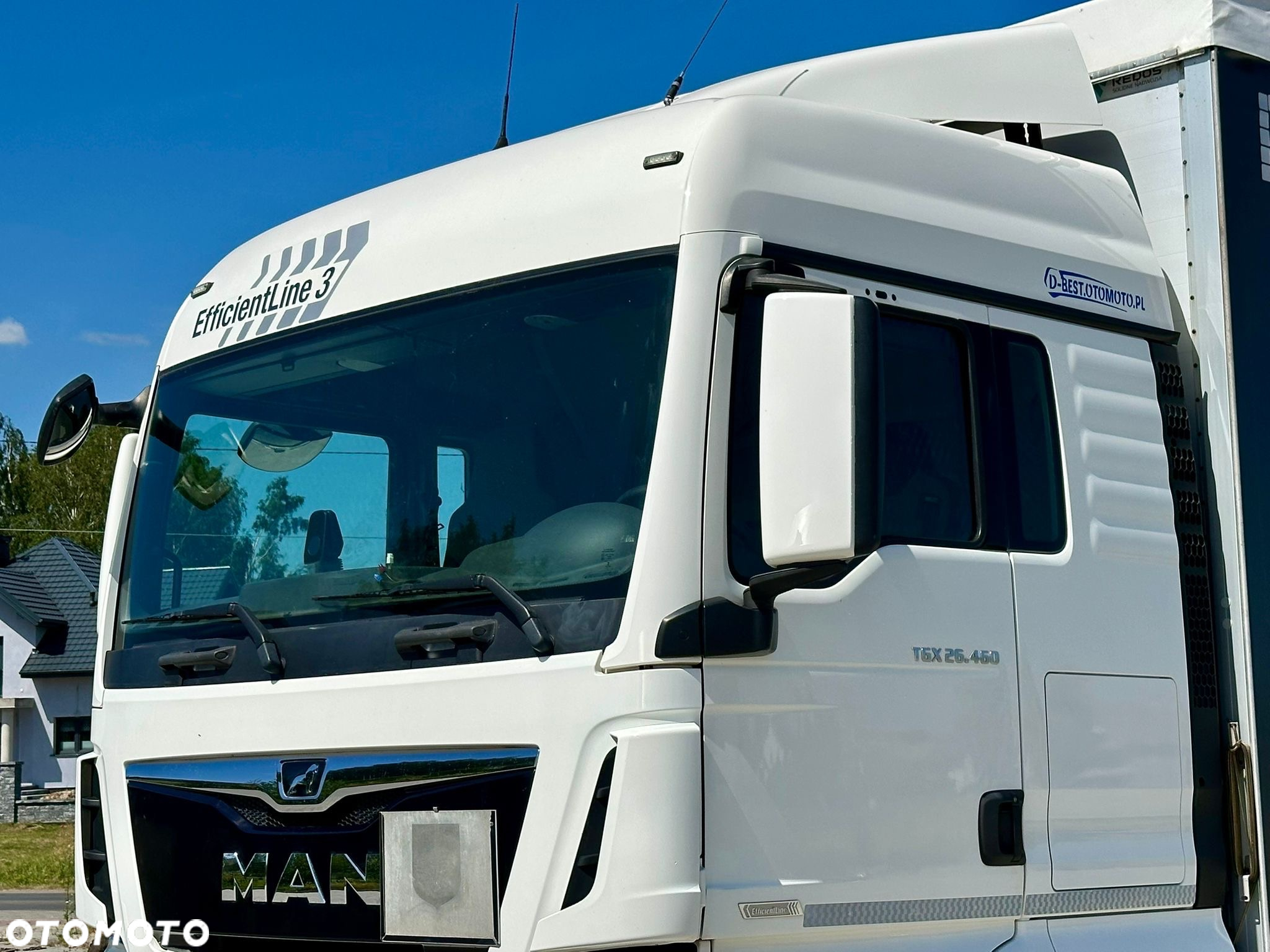 MAN TGX 26.460 / FIRANKA / 19 EUROPALET / 7.75 M / 6X2 / OŚ PODNOSZONA / AUTOMAT / NISKI PRZEBIEG / 2019 ROK - 13