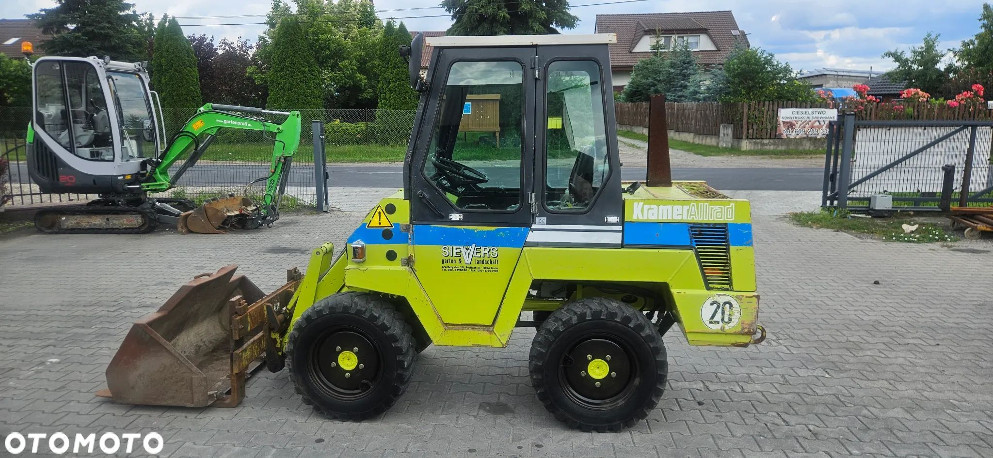 Kramer 112, 1998 rok łyżka+widły z Niemiec! 1 właściciel! - 1