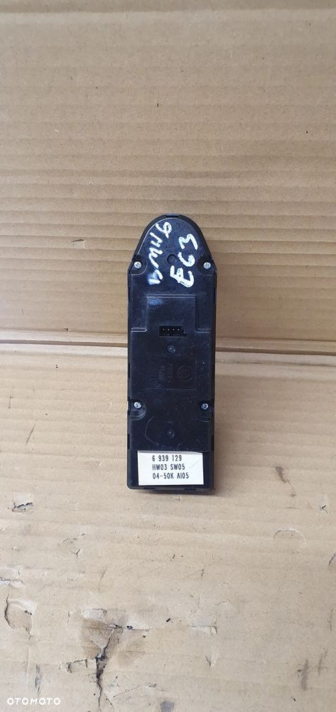 Panel szyb przełącznik lusterek BMW 6 E63 6939129 - 5