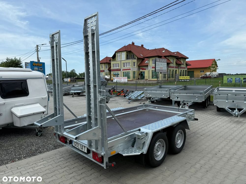 Niewiadów Przyczepa pod minikoparki 2700kg lub 3000kg mocna kontrukcja 305x155x20cm z najazdami pod koparkę - 7