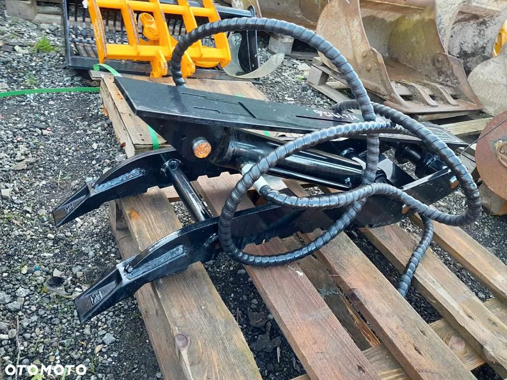 Kciuk hydrauliczny do koparki mini koparki 3t pazur hak chwytający łapa dociskowa chwytak NOWY - 7