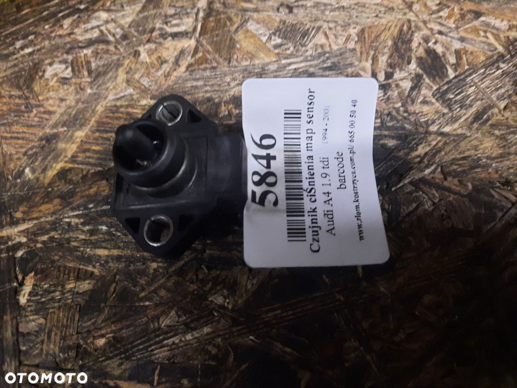 AUDI A4 1.9 TDI CZUJNIK CIŚNIENIA MAP SENSOR 0281002177 --- - 1