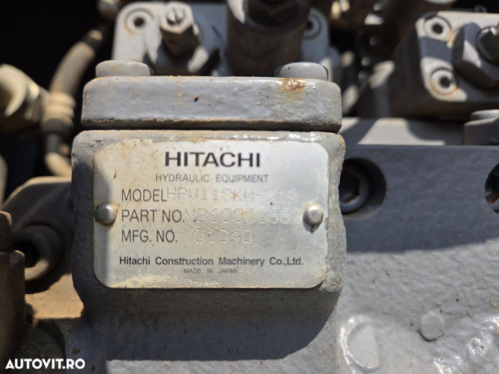 Hitachi PE ROTI 17t, ZX145W-6, 2018, 4.379h, LAMA SI CALE, 3 BRATE EXCAVARE, ad sapare 6m, latime 2,5m, inst picon+rotire, cupa EXCAVARE NOUA, cupa TALUZ INCLINABILA, Antifurt, 3 camere, consum mediu 8,6l/h, posibil leasing 3 ani, CA NOU, PROMOTIE 91.900 EUR - 28
