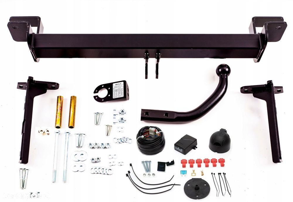 Opel Zafira B 2 II 2005-2011r. Hak Holowniczy Wiązka7 Pin+Moduł 7pin - 4