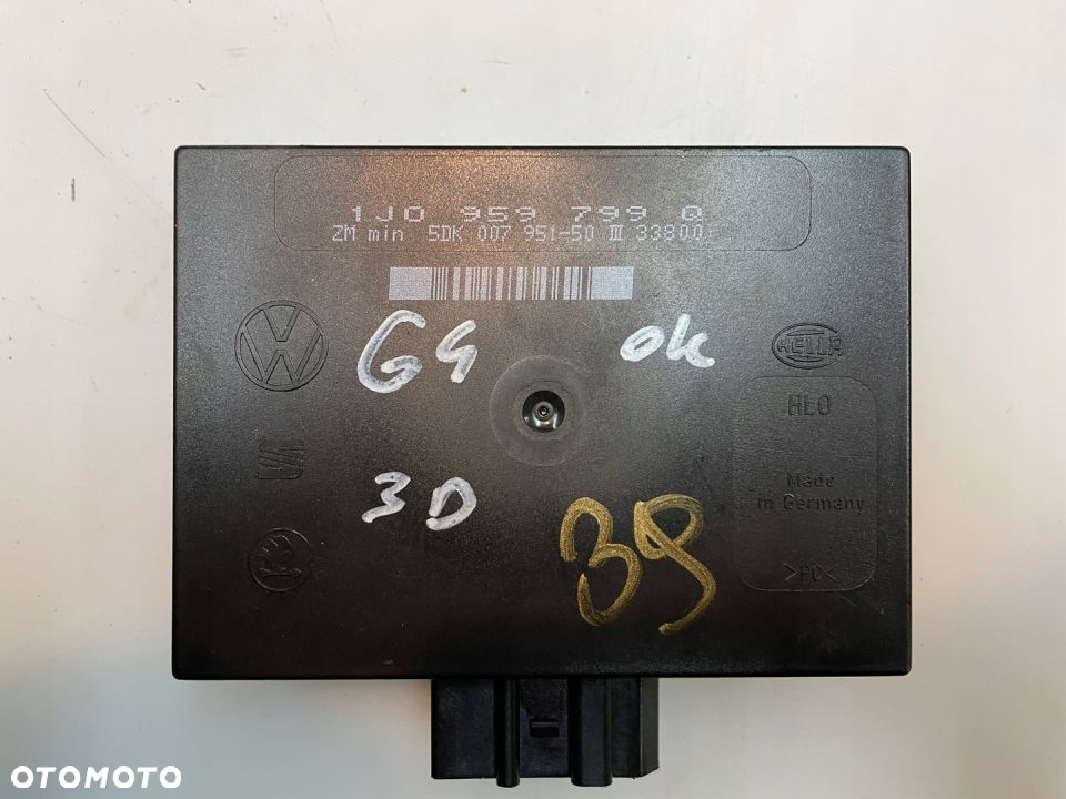 MODUŁ KOMFORTU VW SKODA SEAT BORA 1J0959799Q - 2