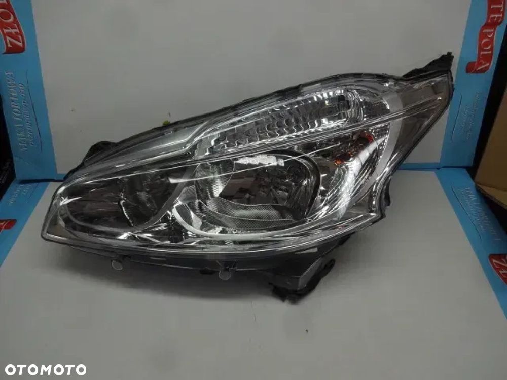 PEUGEOT 208 LIFT LAMPA PRZÓD LEWA ZWYKŁA EUROPEJSKA ORGINAŁ - 1