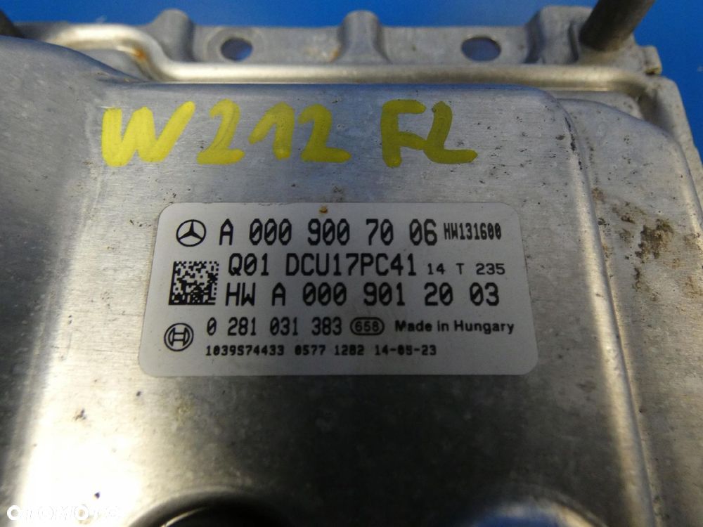 E KLASA W212 W204 2.2 CDI KOMPUTER SILNIKA - 2