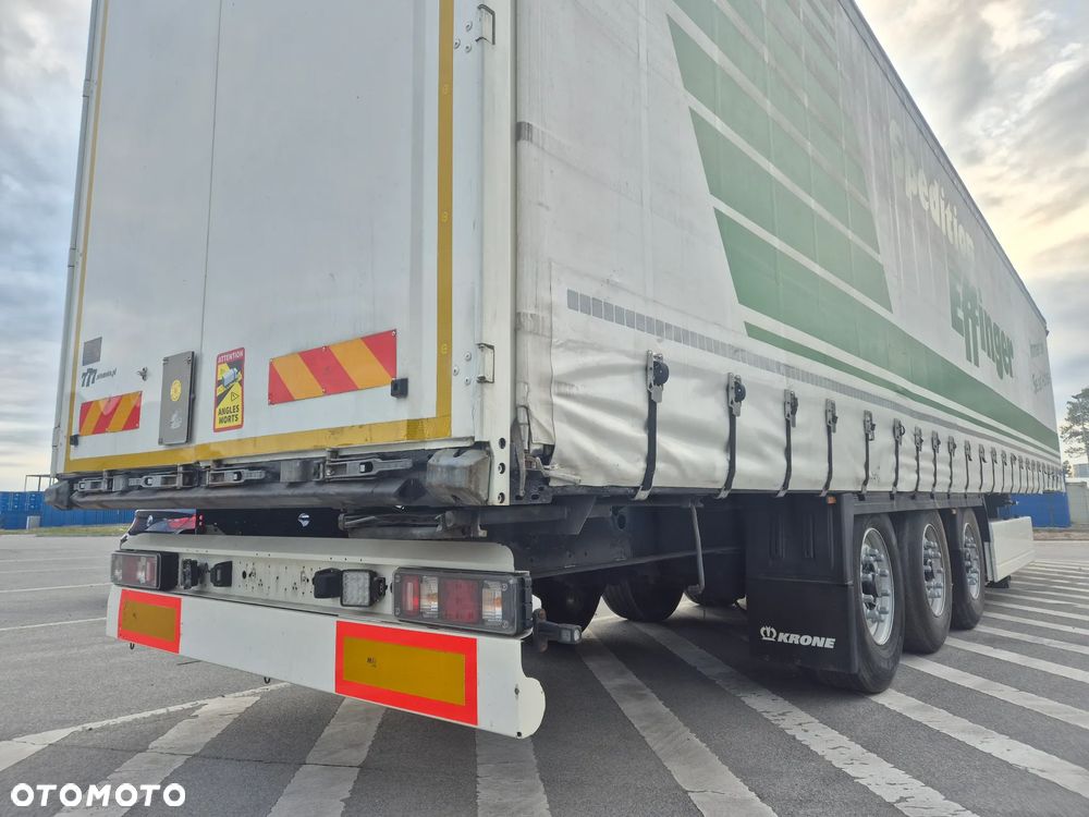 Krone BURTY podnoszona oś BEZ RDZY STANDARD / OPONY 70% / STAN BARDZO DOBRY / OD PIERWSZEGO WŁAŚCICIELA / PALECIARA / TOP / sprowadzona z Niemiec !! - 5
