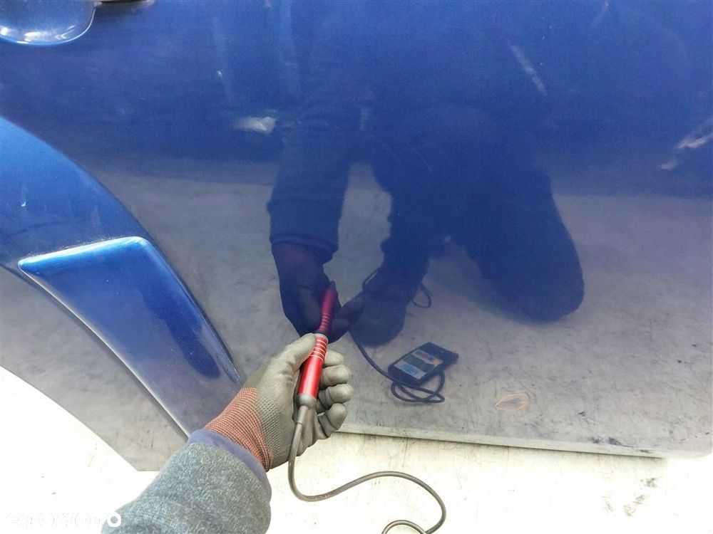 Drzwi tylne prawe SZYBA tył Chevrolet HHR 2005-2011 NIEBIESKIE - 4